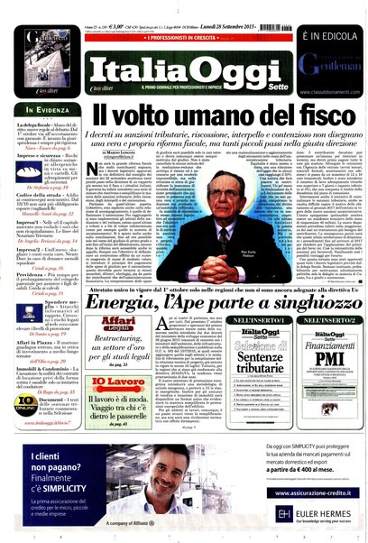 Italia oggi : quotidiano di economia finanza e politica